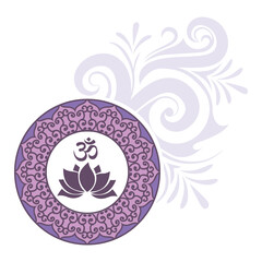 mandala ornamental pattern, vector art