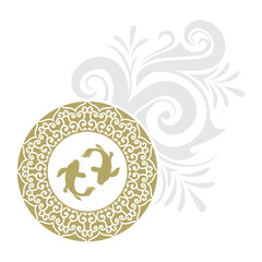 mandala ornamental pattern, vector art