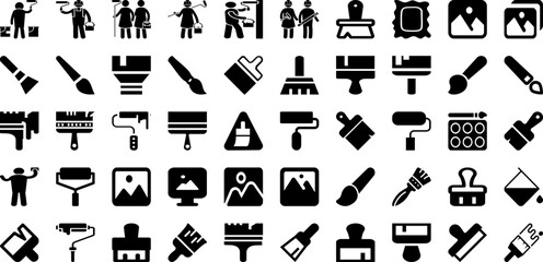 Pain Icon Set Isolated Silhouette Solid Icons With Vector, Health, Body, Icon, Medical, Pain, Line Infographic Simple Vector Illustration