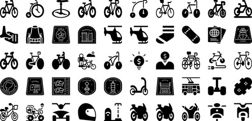 Port Icon Set Isolated Silhouette Solid Icons With Vector, Icon, Ship, Cargo, Line, Set, Port Infographic Simple Vector Illustration