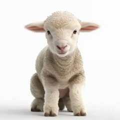 Fototapeta premium sheep, animal, lamb, farm, wool, mammal, agriculture, white, grass, livestock, ewe, farming, nature, face, farm animal, head, field, spring, meadow, young, green, baby, portrait