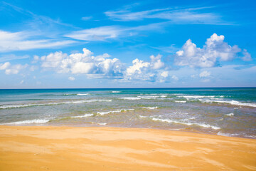 Fototapeta na wymiar Beautiful landscape of the Indian Ocean coast, Thailand
