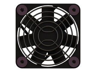 4010 Cooling Fan 12VDC with Grill 3D model