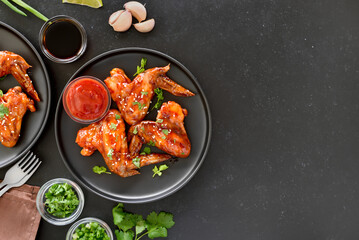 Baked chicken wings