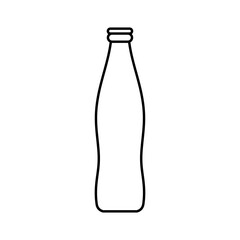 Glass Bottle Icon for Logo and More