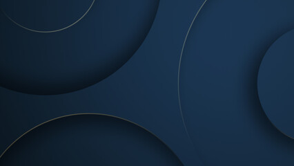 Blue Circular Background