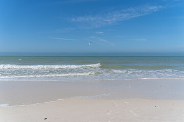 Fototapeta na wymiar Naples Florida Beach and Sea