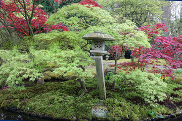 Springtime in Japanese Garden en in The Hague