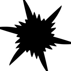 Flower Ornament Silhouette