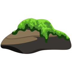 Stones of various sizes and shapes.Stones and rocks in isometric 3d flat style.