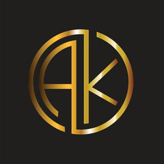 AK logo design