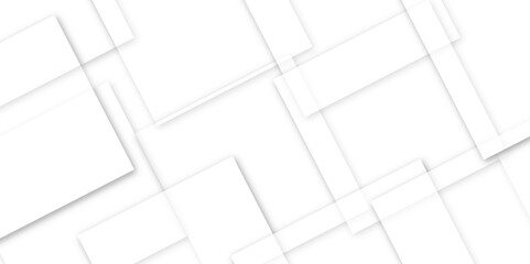 Abstract Geometric   background with squares in bright light with soft shadows as pattern. Simple minimal backdrop for advertising, design. Business cards isolated  .paper texture design