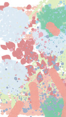 Abstract background with watercolor splashes and spots. Vector illustration.