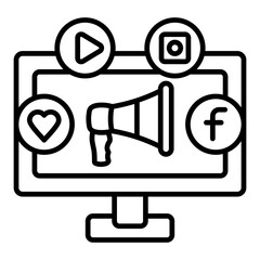 Digital Marketing Icon