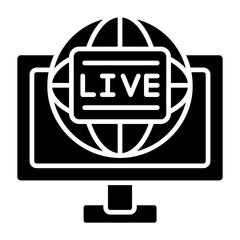 Global Broadcasting Icon