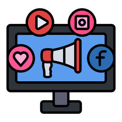 Digital Marketing Icon