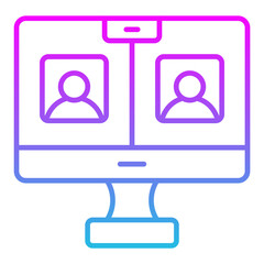 Online Meeting Icon
