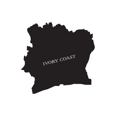 ivory coast map icon