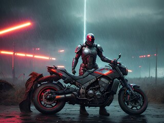 Robt and Bike