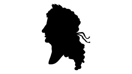 Charles II of England, silhouette