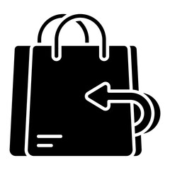 Fototapeta premium Parcel Return vector icons