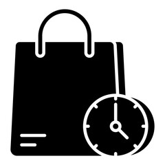 Perfect design icon of delivery time