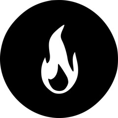 fire icon vector symbol design illustration