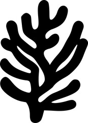 coral icon vector symbol design illustration