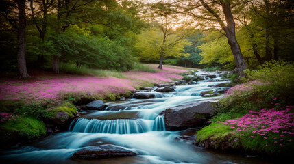 waterfall in the forest