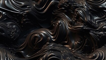 Dark goop texture tile ai generative