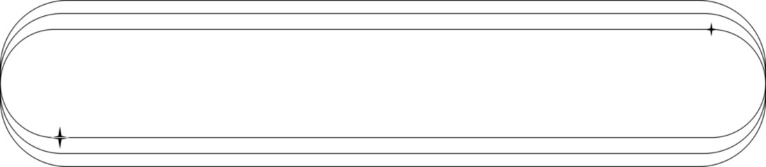 Obraz premium Aesthetic geometric minimalist thin line