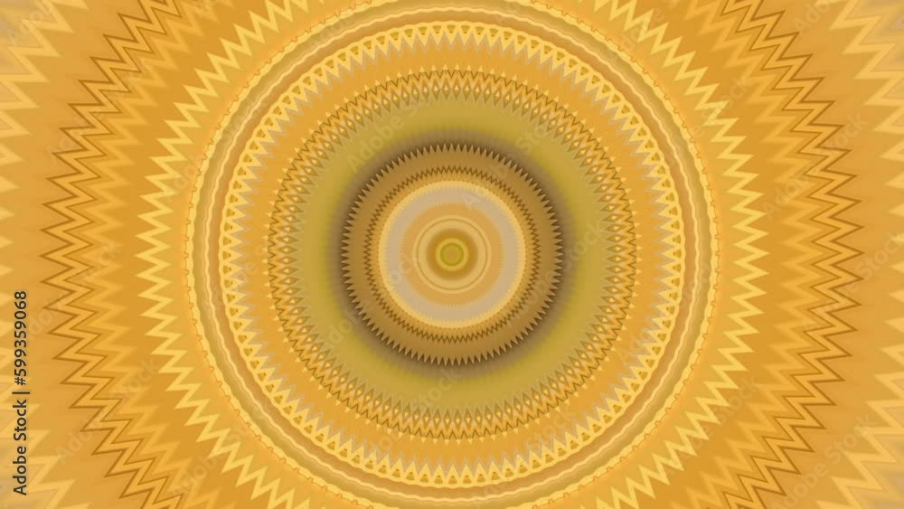 Poster colored background with pulsating rings in musical style. design. color shades of many pulsating rin