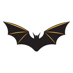 Fototapeta premium Bat vector icon