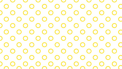 White background with yellow circles