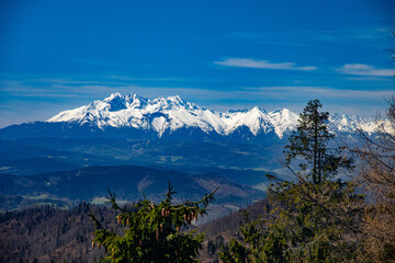 Widok na Tatry