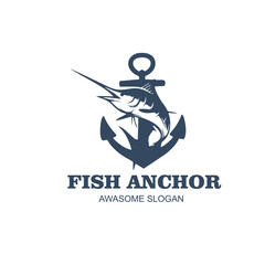 Free vector design illustration logo icon fish