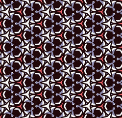 Multi color seamless abstract pattern. Background and backdrop. Multi Colored. Colorful ornamental design. Colored mosaic ornaments. Vector graphic illustration. EPS10.