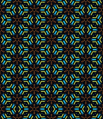 Multi color seamless abstract pattern. Background and backdrop. Multi Colored. Colorful ornamental design. Colored mosaic ornaments. Vector graphic illustration. EPS10.