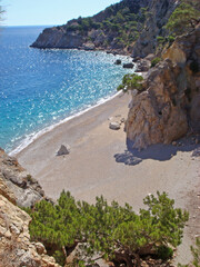 Karpathos, Greece, Monday 2 July 2019 Exploring amazing Greek island summer holidays trip background wallpaper fine prints products