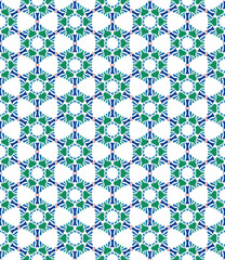 Multi color seamless abstract pattern. Background and backdrop. Multi Colored. Colorful ornamental design. Colored mosaic ornaments. Vector graphic illustration. EPS10.