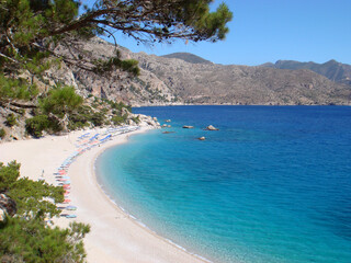 Karpathos, Greece, Monday 2 July 2019 Exploring amazing Greek island summer holidays trip background wallpaper fine prints products