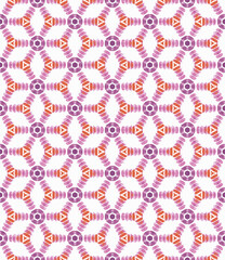 Multi color seamless abstract pattern. Background and backdrop. Multi Colored. Colorful ornamental design. Colored mosaic ornaments. Vector graphic illustration. EPS10.