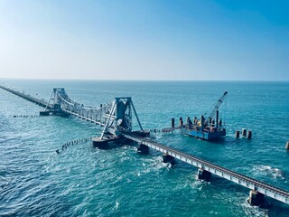 ship in the sea