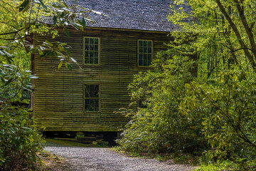 Mingus Mill in Swain County, North Carolina, USA