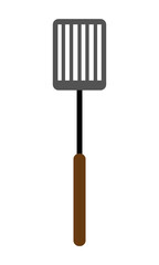 Spatula cooking icon isolated on white background. Utensil. Spatula illustration. Kitchen icon