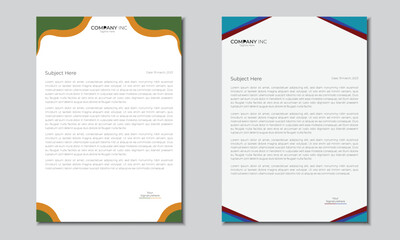 creative latterhead template, creative modern latterhead, Creative and modern latterhead desing latterhead template, Futuristic latterhead design,  simple and clean latterhead desing.