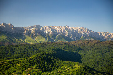 Fototapeta na wymiar Kharonaro Mountain Range, Mazandaran, Iran