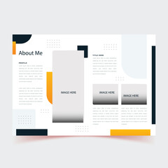 social media post banner, annual report, brochures template layout design with cover page design and use for flyers, Business company profile, presentations, leaflet, magazine, book
