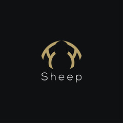 UNIQUE STYLE SHEEP ICON DESIGN