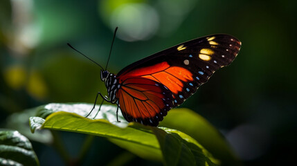 Fototapeta na wymiar cose up of a butterfly